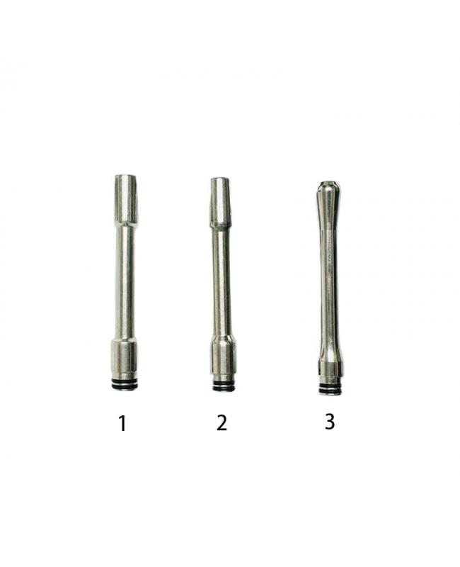 510 Long Stainless Steel Drip Tip