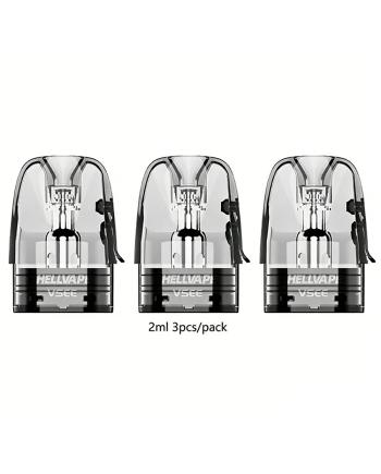 Hellvape Vsee Pod Cartridge 2ml Hellvape Vsee Pod Cartridge 2ml