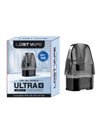 Lost Vape Empty Ultra S Pod Cartridge 5ml Lost Vape Empty Ultra S Pod Cartridge 5ml