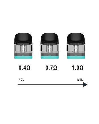VOOPOO Argus Snap Pod Cartridge 2ml 3PCS/Pack VOOPOO Argus Snap Pod Cartridge 2ml 3PCS/Pack