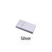 Aluminum Cigarette Case for Women Silver