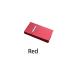 Aluminum Cigarette Case for Women Red