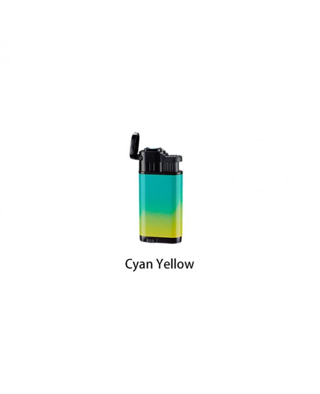 Blue Flame Lighter Cyan Yellow