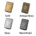 Cigarette Case Of Metal