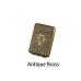 Cigarette Case Of Metal Antique Brass