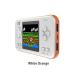 E-Cigarette 8000mAh Power Bank Game Console 2 in 1 Handheld Games Console White Orange