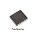 Leather Flip Cigarette Case Gold Leather