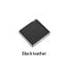 Leather Flip Cigarette Case Black Leather
