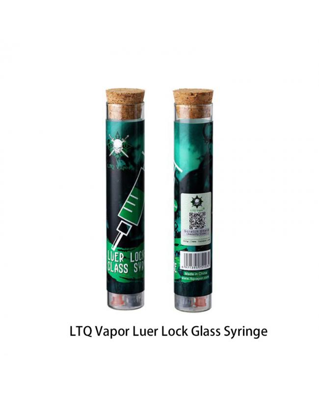 LTQ Vapor Luer Lock Glass Syringe