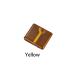 Transparent Frosted Cigarette Case Yellow
