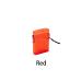 Waterproof Transparent Cigarette Case Red