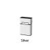 Wire Drawing Cigarette Case Silver