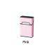 Wire Drawing Cigarette Case Pink