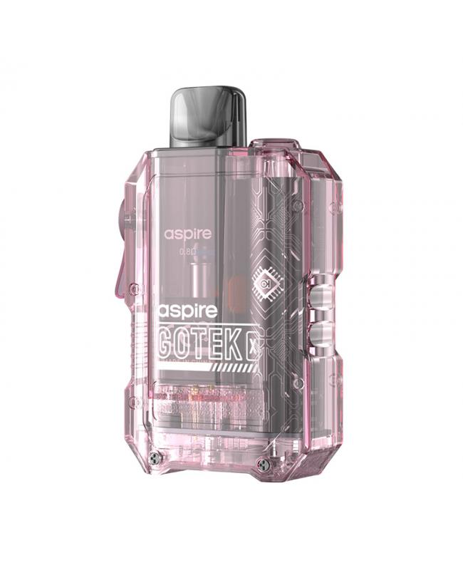 Aspire GoTek X Pod Kit Translucent Pink
