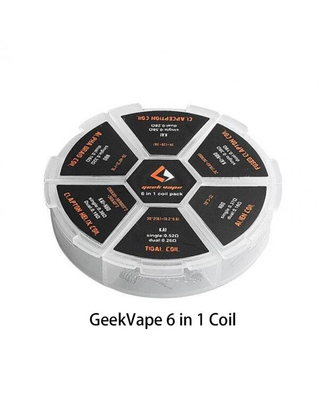 GeekVape 6 in 1 Coil 20pcs