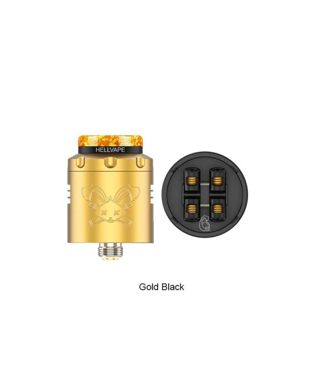Hellvape Dead Rabbit 3 RDA Atomizer 24mm 6th Anniversary Edition by Brands atomizer tank for coils & atomizers - gallery image 5