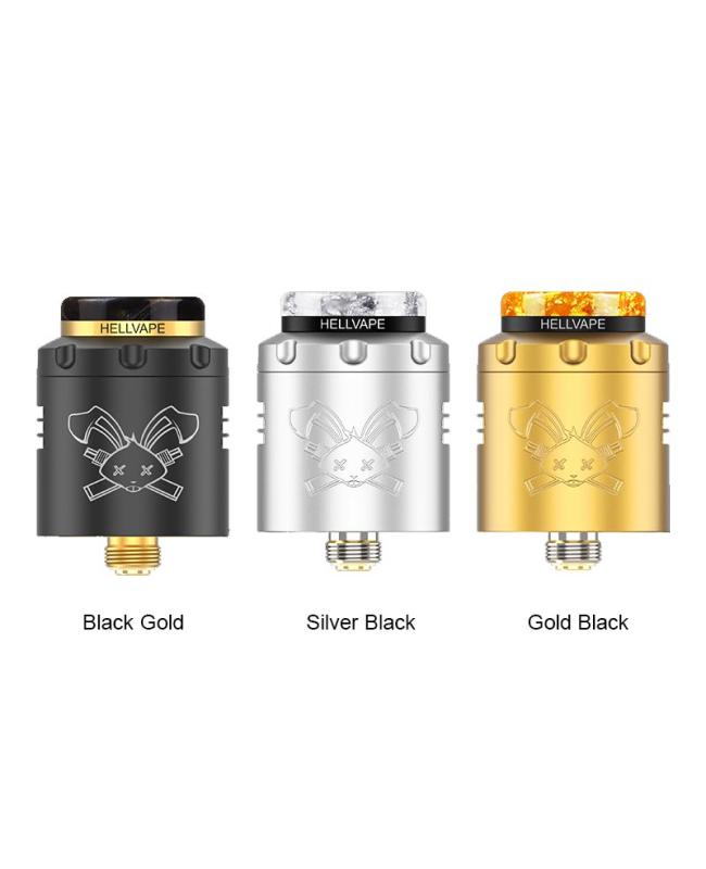 Hellvape Dead Rabbit 3 RDA Atomizer 24mm 6th Anniversary Edition by Brands atomizer tank for coils & atomizers - gallery image 2