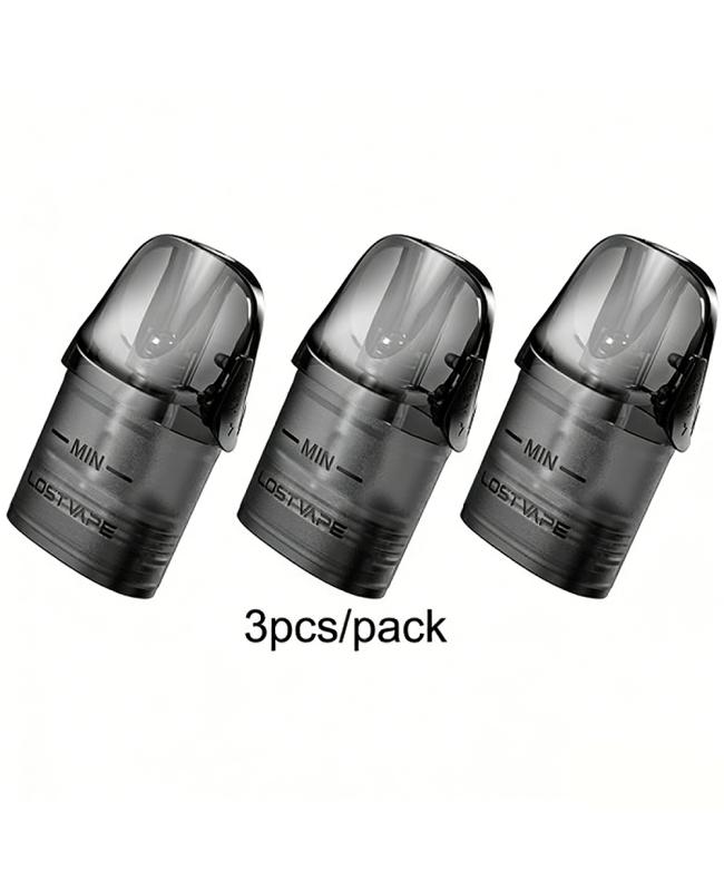 Lost Vape E Plus Pod Cartridge V2 Top Fill 3ml 3PCS/Pack by Brands pod system for pod systems - related product image