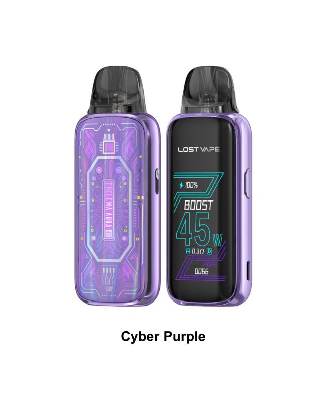 Lost Vape Thelema Aura 45 Pod System Kit 1600mAh 3ml by Brands pod system for pod systems - gallery image 7
