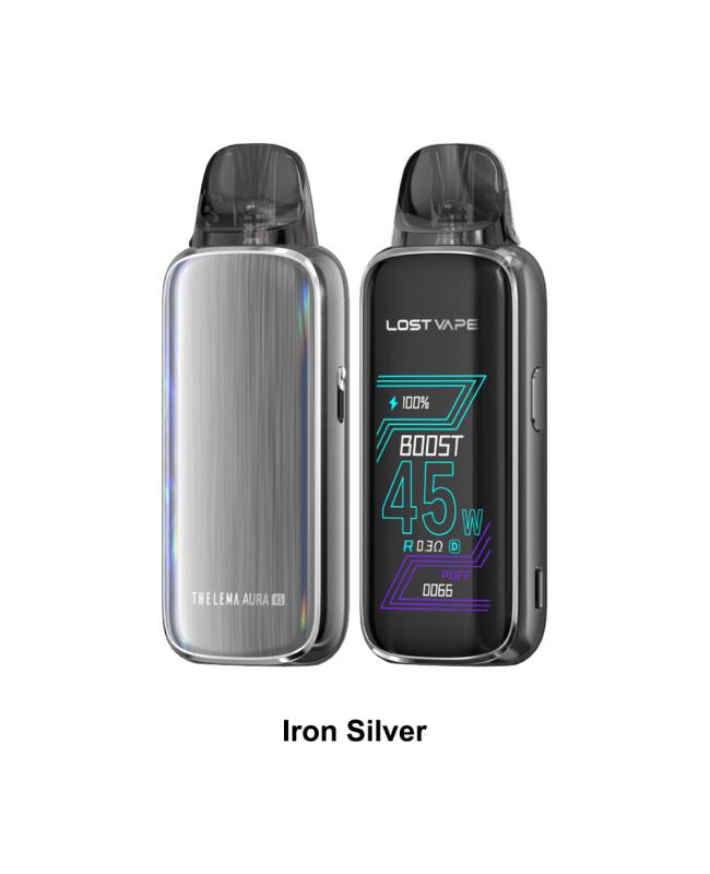 Lost Vape Thelema Aura 45 Pod System Kit 1600mAh 3ml by Brands pod system for pod systems - gallery image 3
