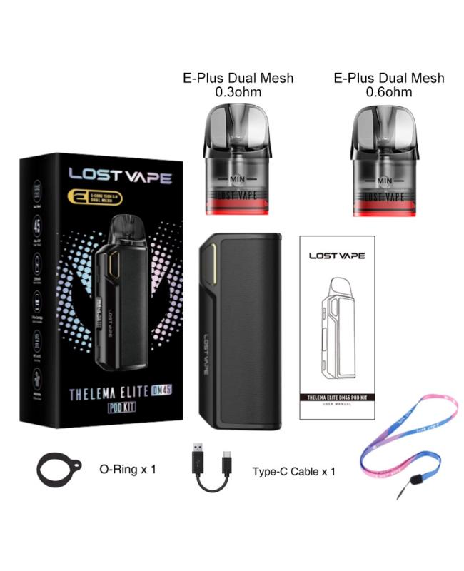 Lost Vape Thelema Elite DM45 Pod System Kit 1500mAh 3ml by Brands pod system for pod systems - gallery image 3