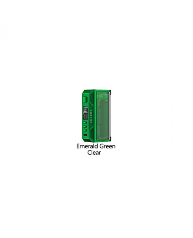 Lost Vape Thelema Quest Vape Mod 200W Emerald Green Clear
