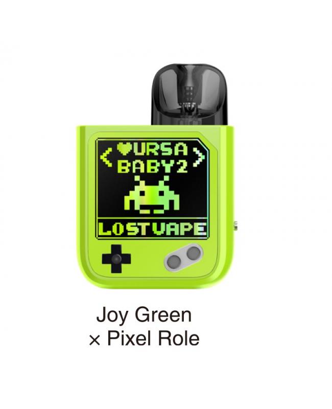 Lost Vape Ursa Baby 2 Pod Kit Joy Green x Pixel Role