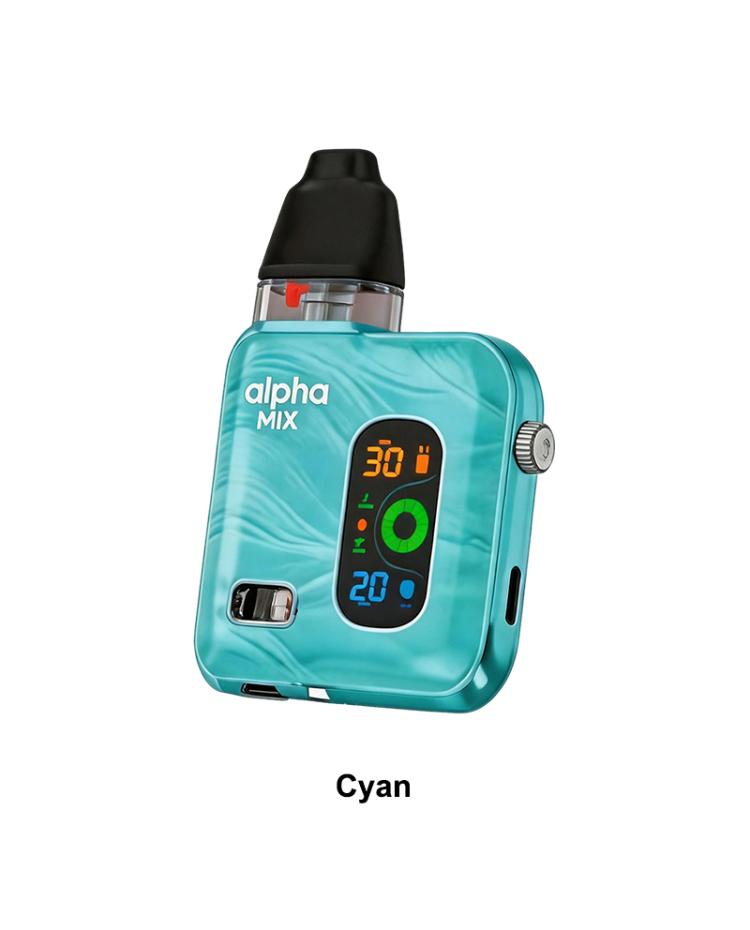 alpha vape and smoke SMOK Mix Pod System Kit 1300mAh Temperature Control Mods ELFBAR BC5000 | Long-Lasting Select Flavor ::Miami Mint'