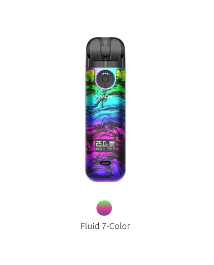 smok novo 4 pods 25W Pod Kit 800mAh Geek Bar Pulse X Salt Nic Colour:Moonlight Silver