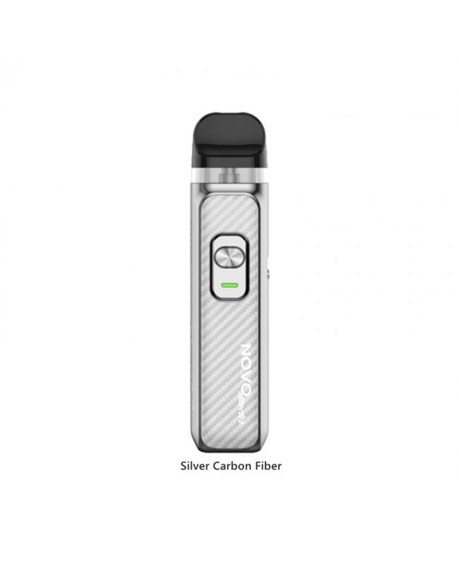 Smok Novo Master Pod Kit Silver Carbon Fiber Series
