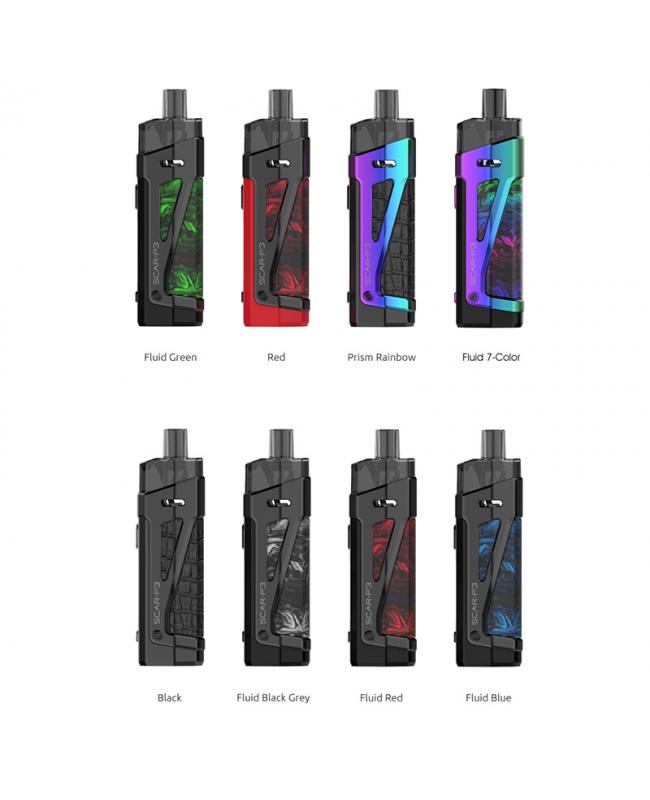 Scar-P3 Colors Available