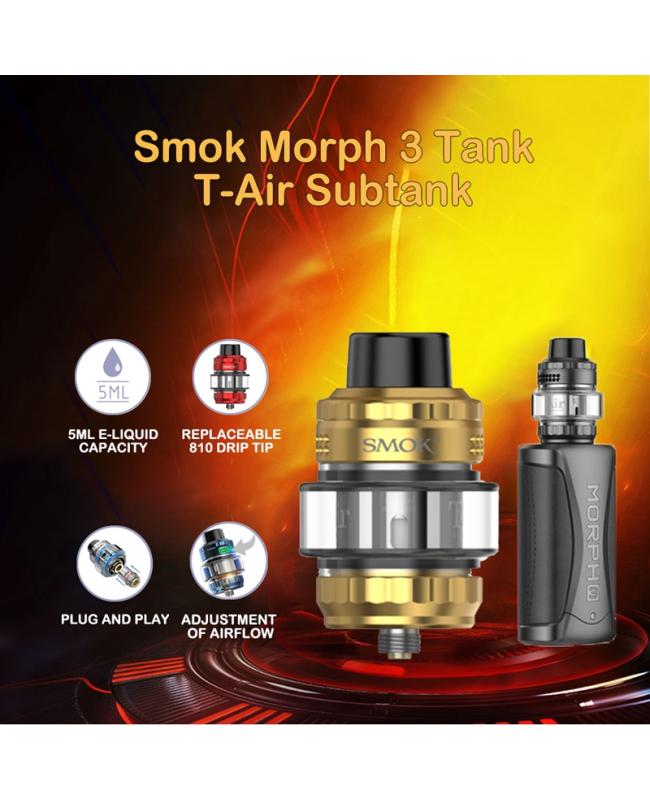 Smok Morph 3 Atomizer T-Air Subtank 5ml by Brands atomizer tank for coils & atomizers - gallery image 3