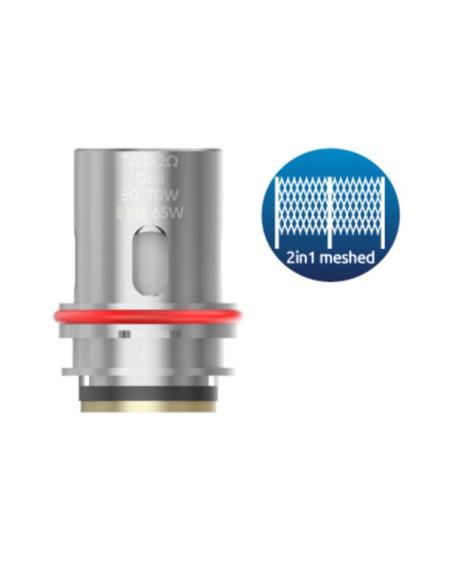 Smok T-Air Subtank Replacement TA Coils 5PCS/Pack by Brands replacement coil for coils & atomizers - gallery image 4
