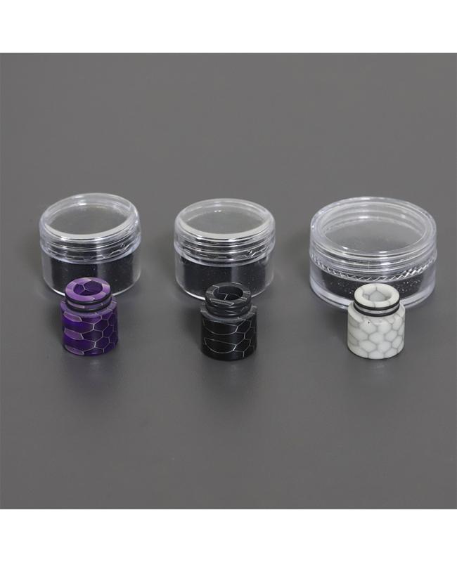 TFV12 Prince Series Set-Glass Tubes/ Drip Tips/ O-Rings/ Bubble Glass Protective Silicone Case/ 5 in 1 Screwdriver by Brands drip tip