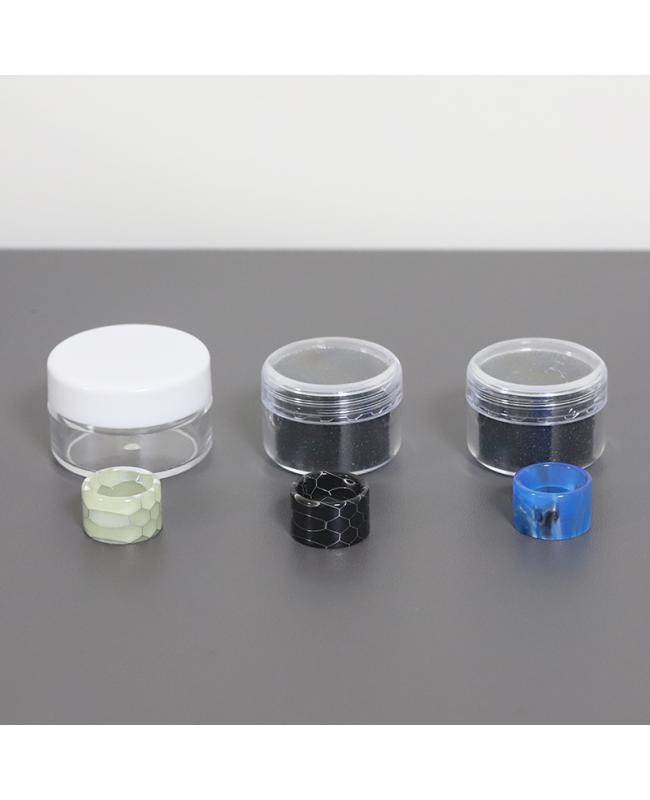 TFV16 Series Set-Glass Tubes/ Drip Tips/ O-Rings/ Bubble Glass Protective Silicone Case/ 5 in 1 Screwdriver by Brands drip tip