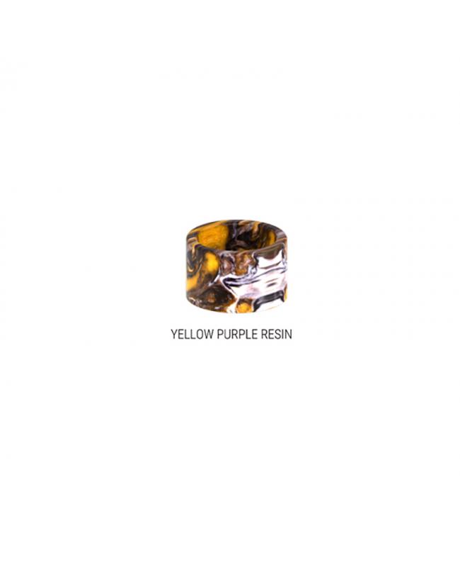 Yellow Purple Resin