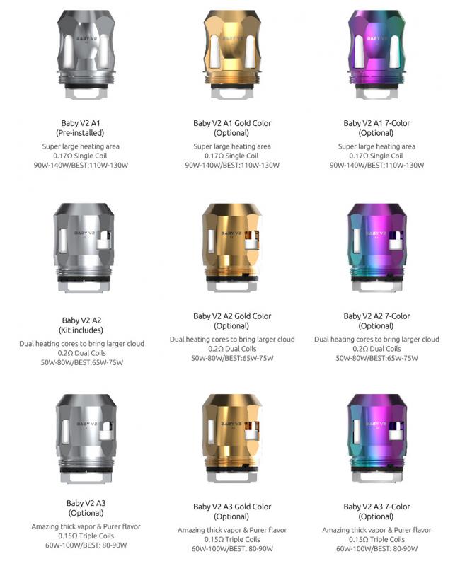 TFV8 Baby Coils Available