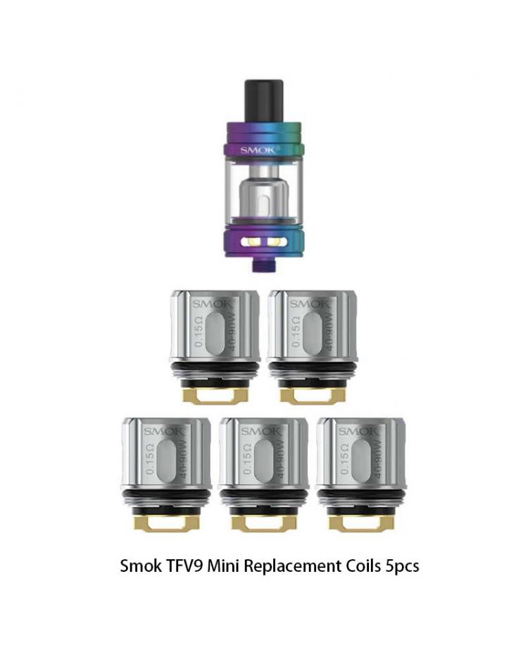 Smok TFV9 Mini Replacement Coils 5pcs