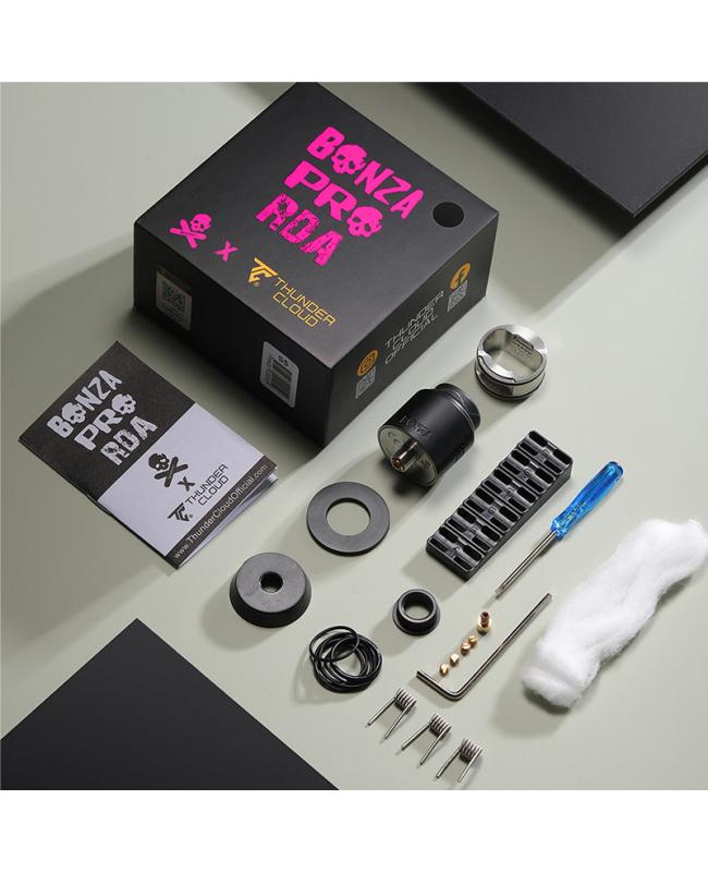 ThunderCloud x Vaping Bogan Bonza Pro RDA Atomizer 25mm by Brands atomizer tank for coils & atomizers - gallery image 4