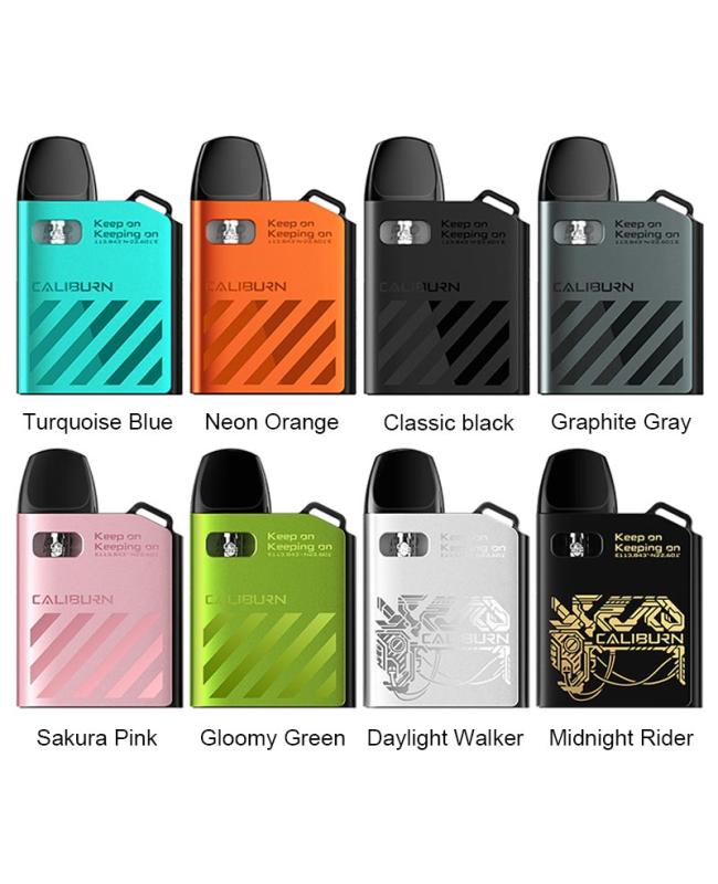 Uwell Caliburn AK2 Pod Kit Colors