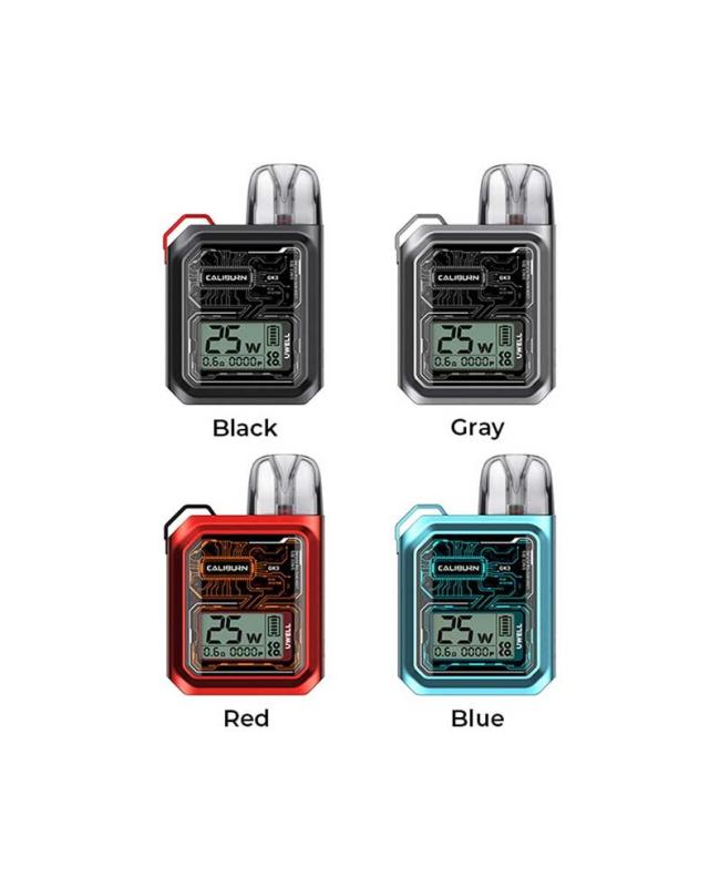 Uwell Caliburn GK3 Pod System Kit 900mAh by Brands pod system for pod systems - gallery image 2