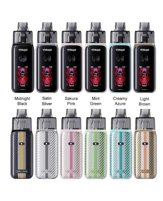 Uwell Typhos Pro Pod System Kit 3000mAh 6ml by Brands pod system for pod systems - gallery image 2