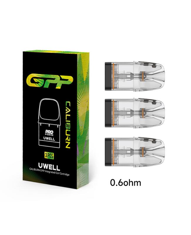Uwell Upgraded Caliburn GPP Cartridge 3ml 3Pcs/Pack by Brands vape accessory for accessories - gallery image 3