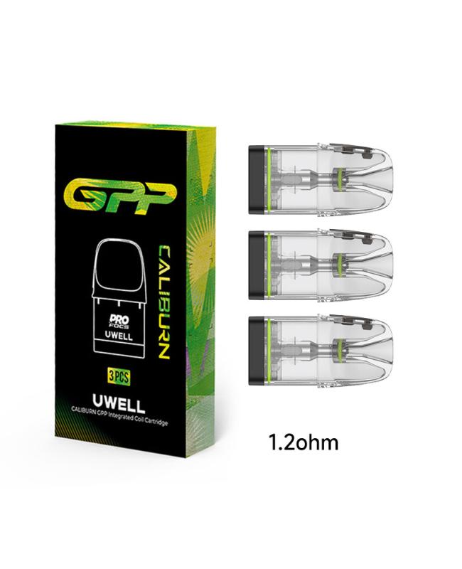 Uwell Upgraded Caliburn GPP Cartridge 3ml 3Pcs/Pack by Brands vape accessory for accessories - gallery image 5