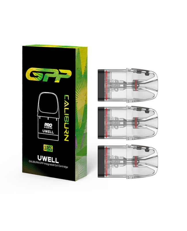 Uwell Upgraded Caliburn GPP Cartridge 3ml 3Pcs/Pack by Brands vape accessory for accessories - related product image