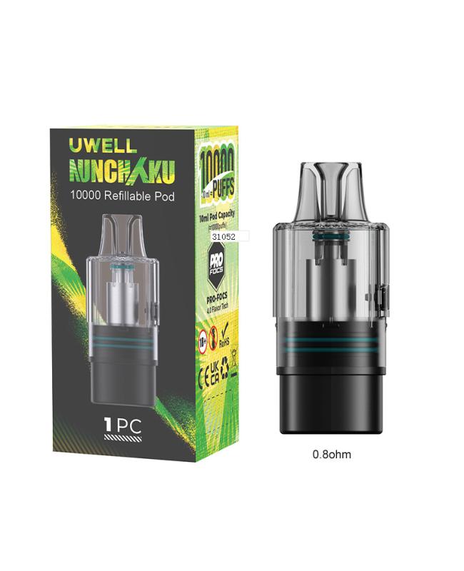 Uwell Nunchaku 10000 Refillable Pod Cartridge 10ml 1PC/Pack