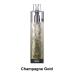 Uwell Nunchaku 10000 Refillable Pod Kit Champagne Gold