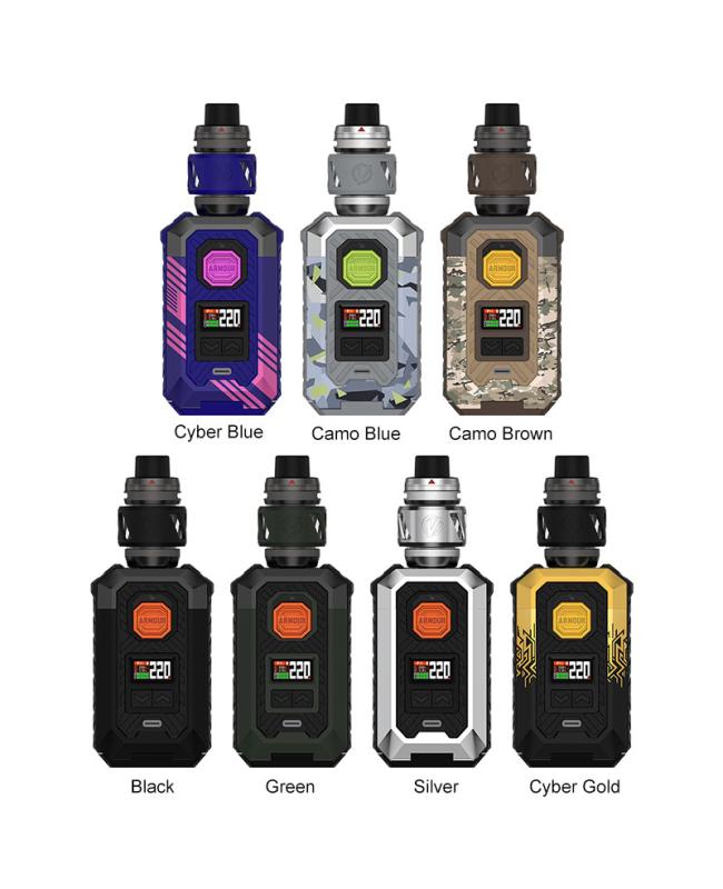 Vaporesso Armour Max 200W Mod Kit with iTank T Atomizer 6ml by Brands atomizer tank for coils & atomizers - gallery image 2