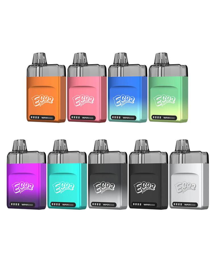 dieta liquida e semiliquida Eco Nano Vaporesso Kit