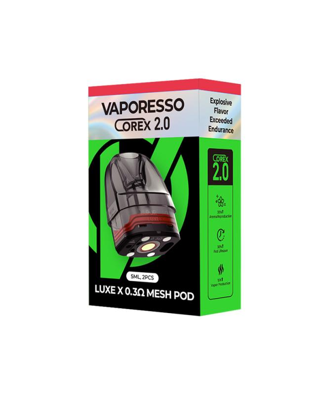 Vaporesso LUXE X/LUXE XR/LUXE XR Max/LUXE X PRO/LUXE X2 Pod Cartridge 5ml 2PCS/Pack by Brands pod system for pod systems - gallery image 3